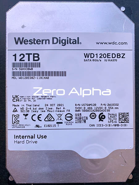 Western Digital WD120EDBZ-11B1HA0 Data Recovery